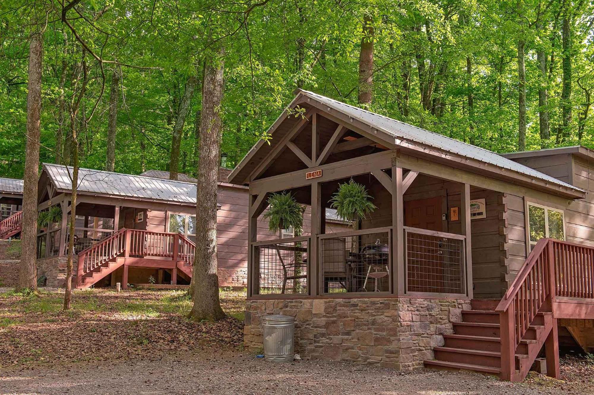 Lena Cabin Wooded Tiny Cabin - Hot Tub Chattanooga Exterior foto