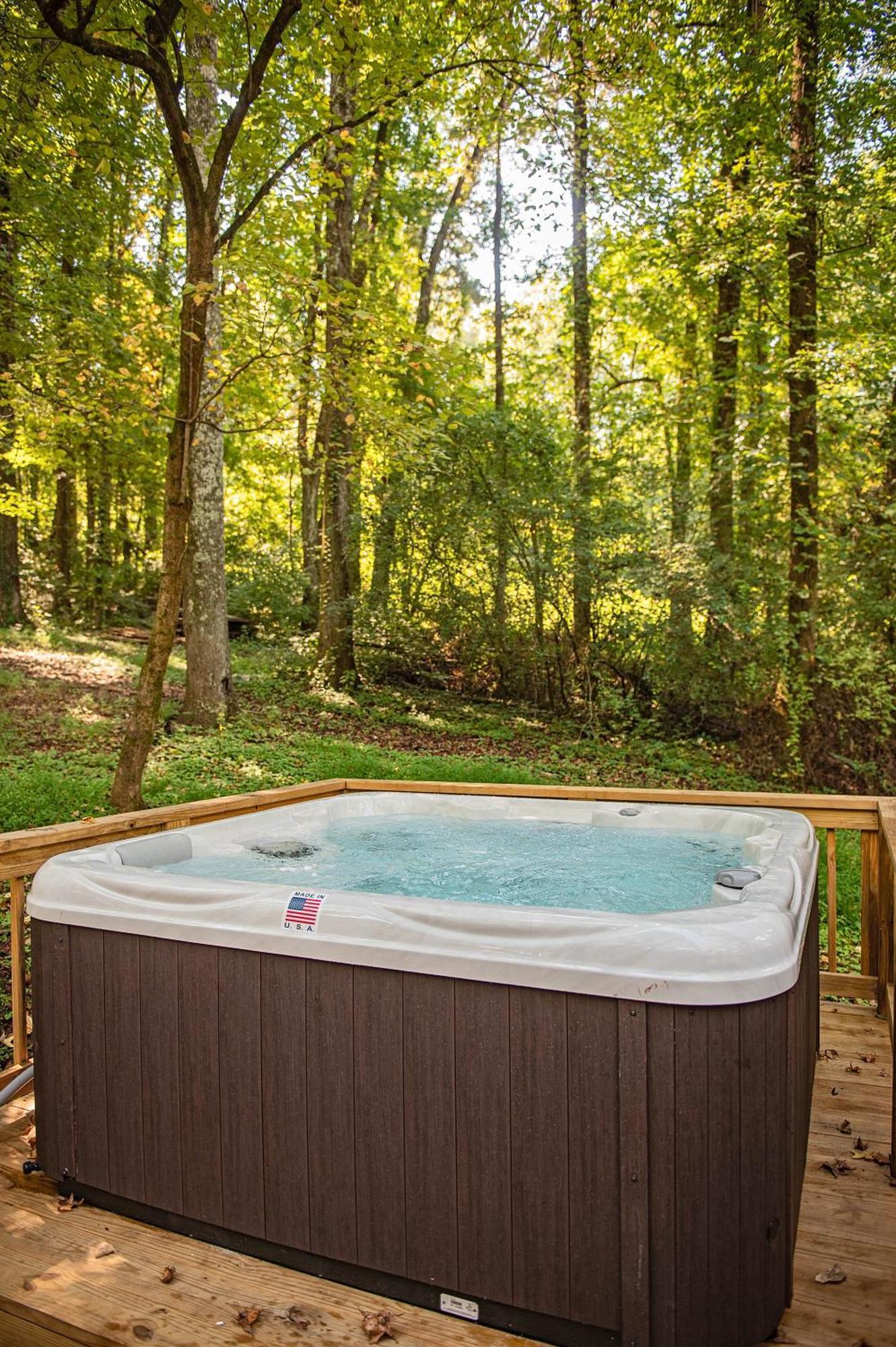 Lena Cabin Wooded Tiny Cabin - Hot Tub Chattanooga Exterior foto