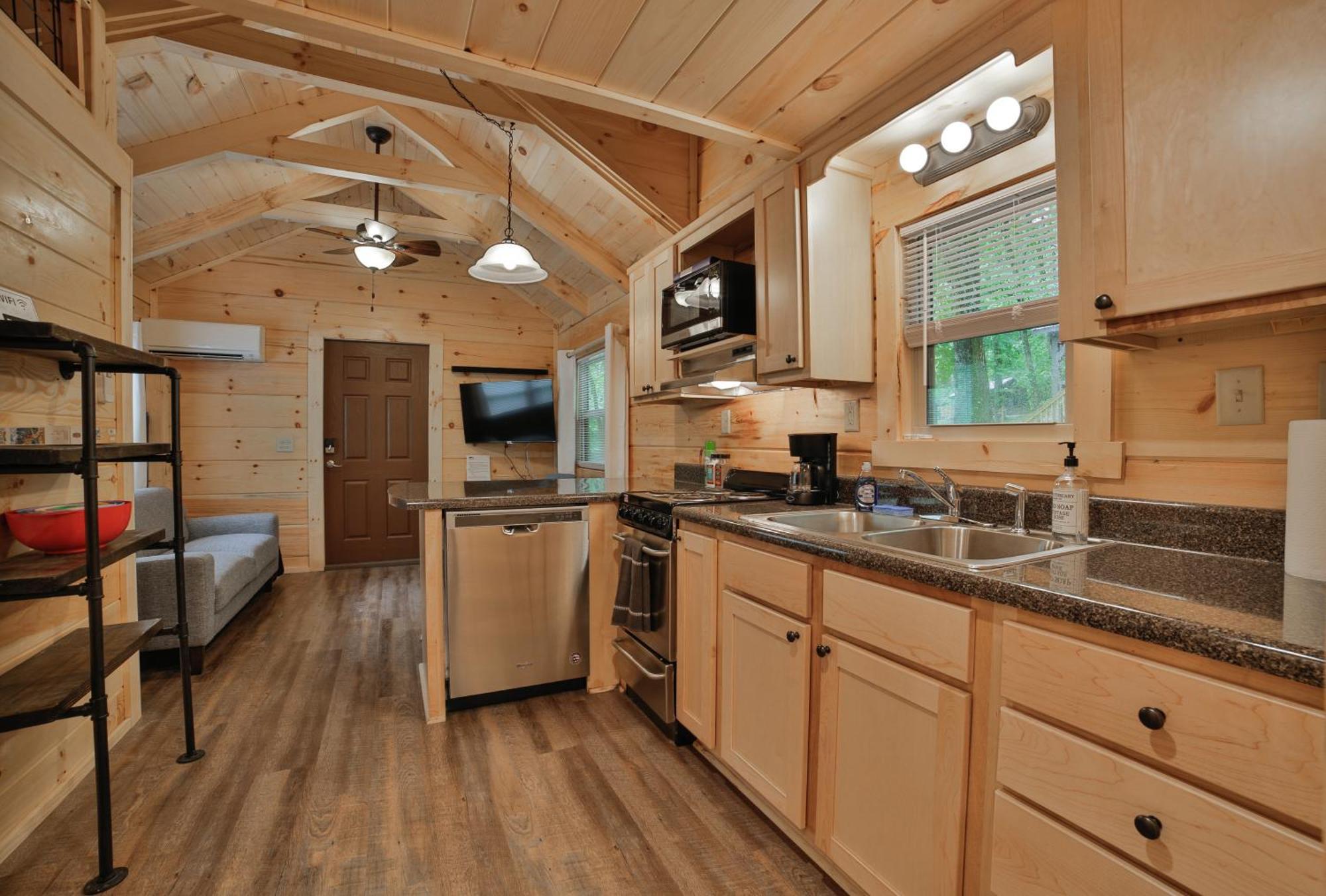 Lena Cabin Wooded Tiny Cabin - Hot Tub Chattanooga Exterior foto